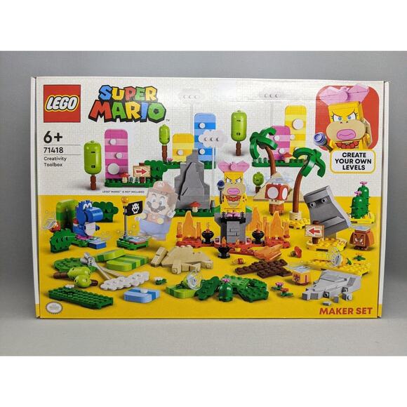 LEGO 71418 Super Mario Creativity Toolbox Maker Set Building Toy New Sealed